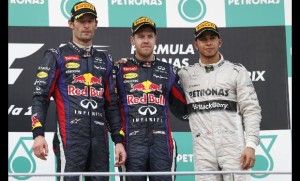 Team Orders Win Formula 1 Malaysian Grand Prix - 2013